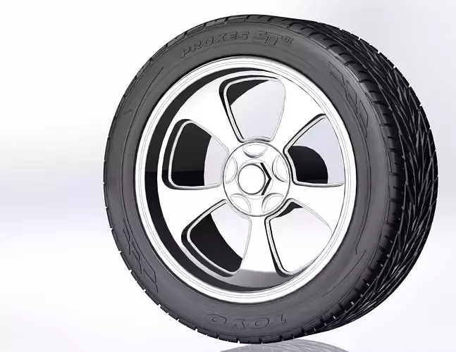 Custom wheels Billet Vintec SLD89 for your scale model