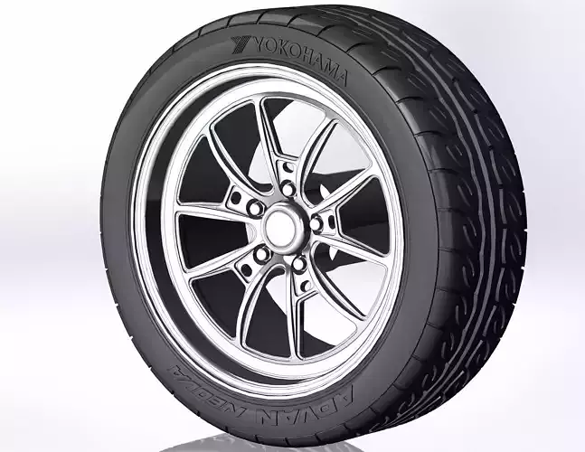 Custom wheels Weld Racing S80 for scale model