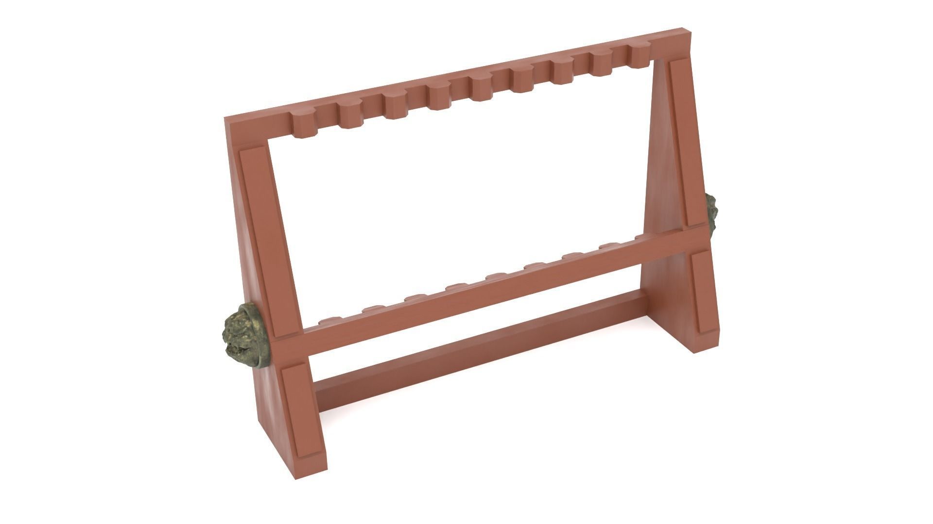 Vibro Spear Rack 1-18 Scale Kenner Hasbro 3D print model_6