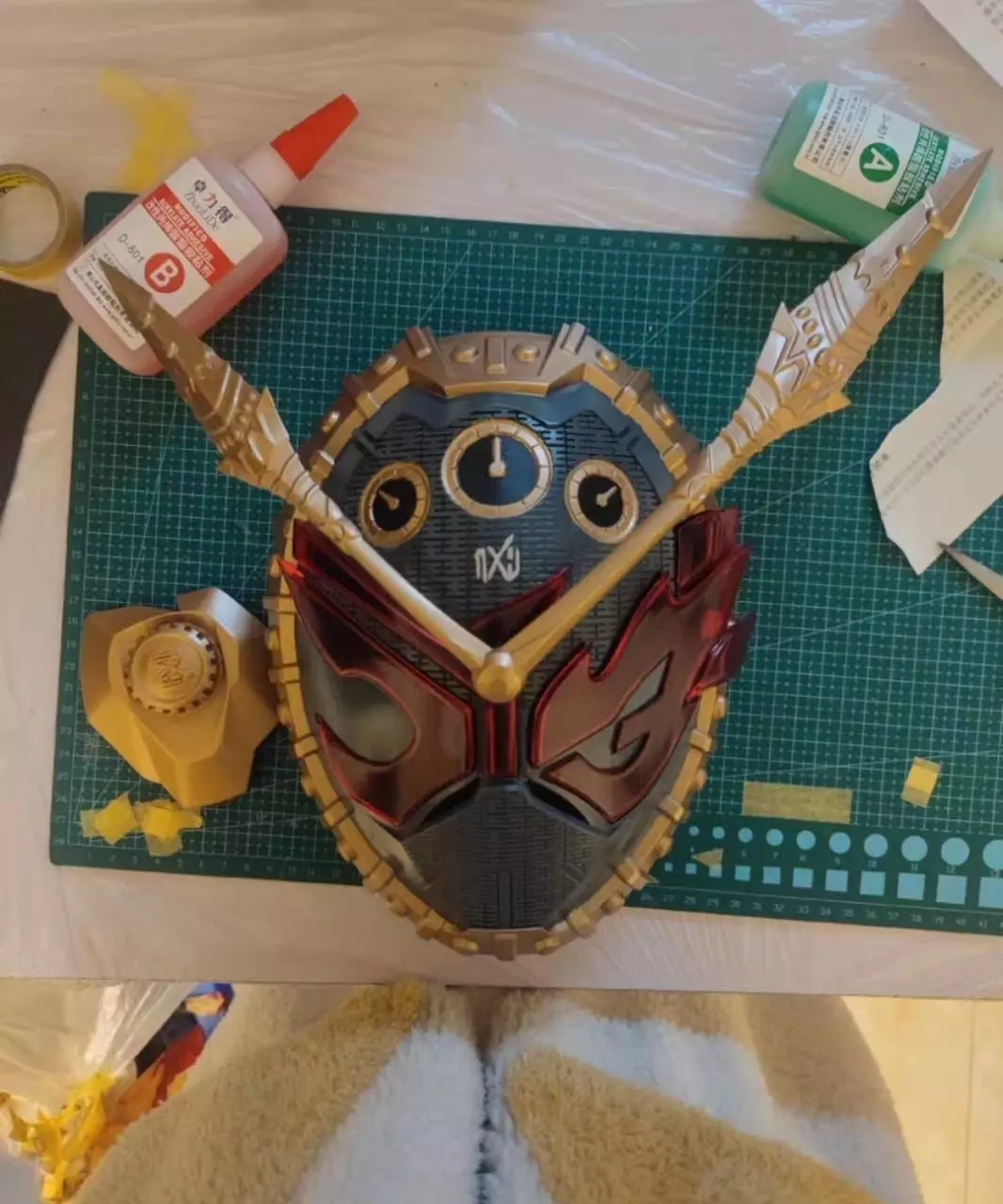 Oma Zio helmet wearable cosplay helmet stl 3D print model_0