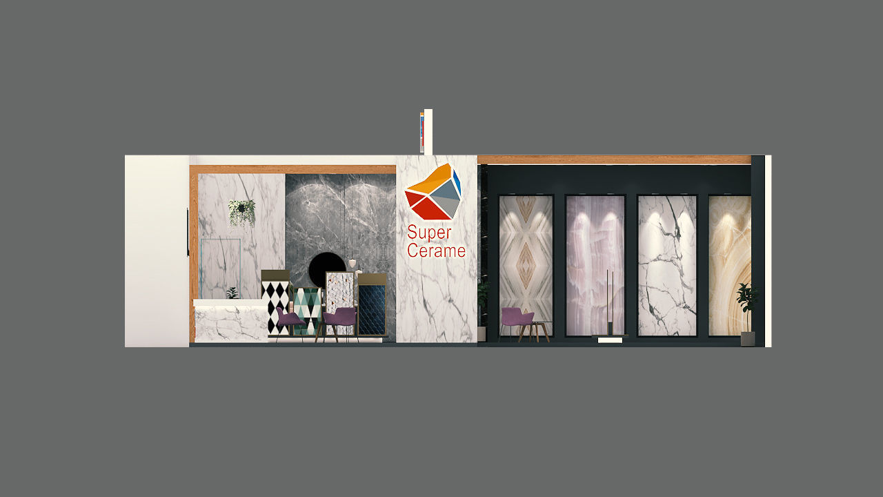 Stand Stall Booth 3D model 3D 3D model_11