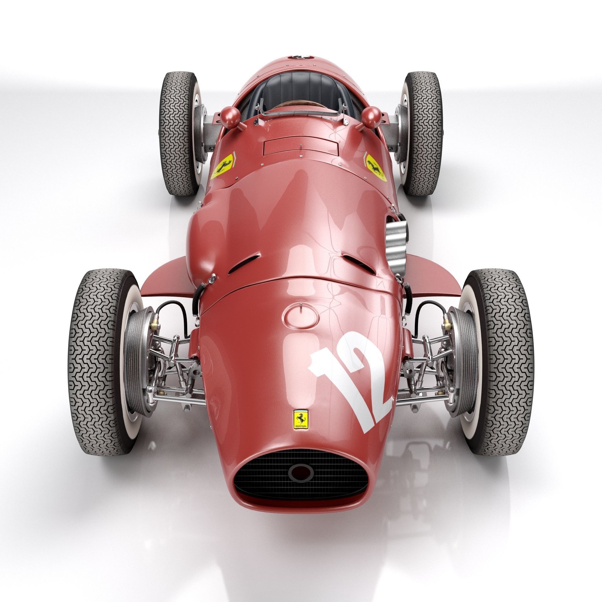 Ferrari F2 500 1952 3D model_11