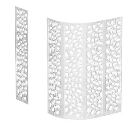 Parametric 3d wall panels 3D model