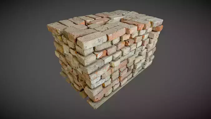 Brick pallet stack