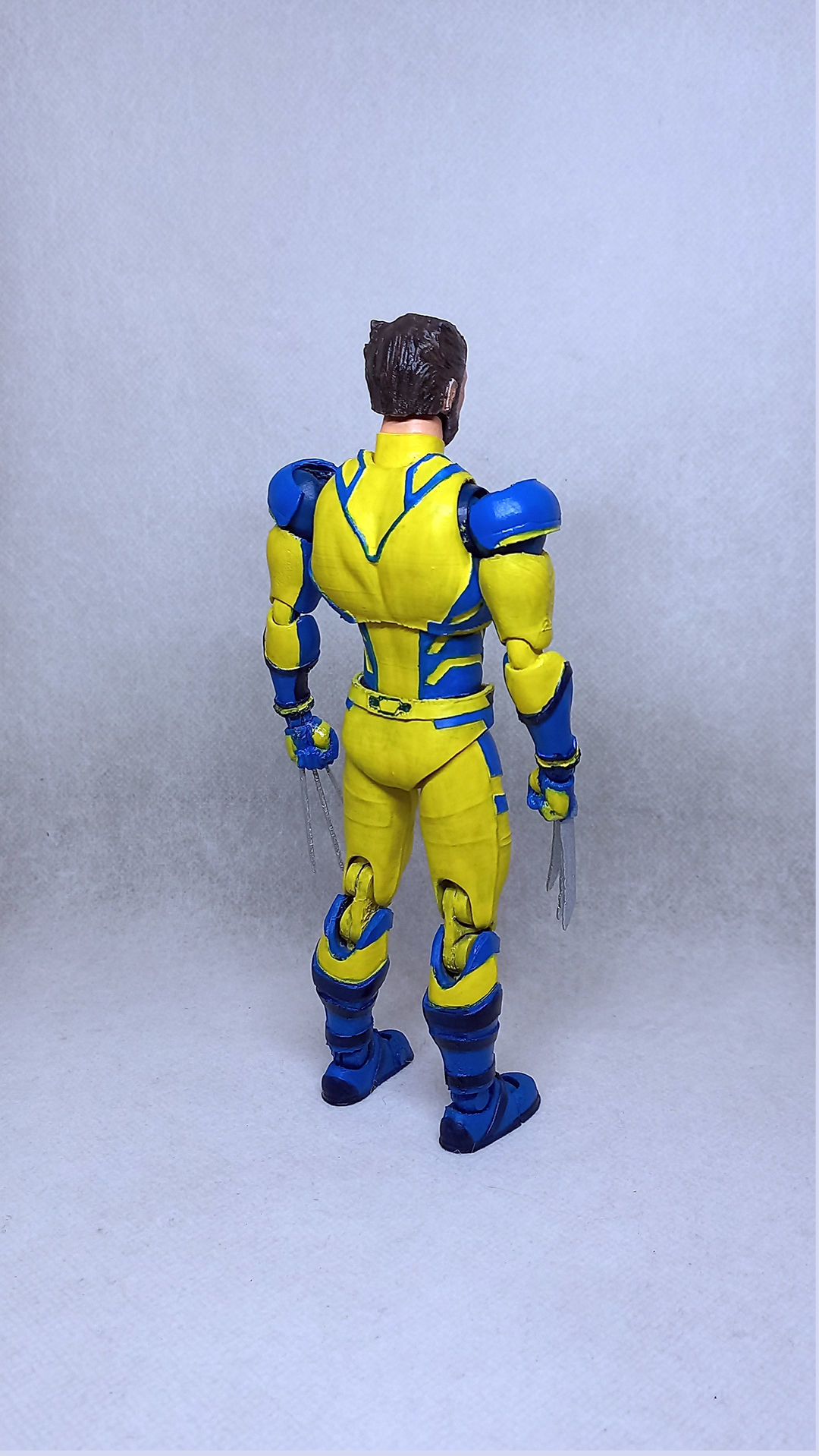 wolverine v02  articulated action figure  3D print model_13