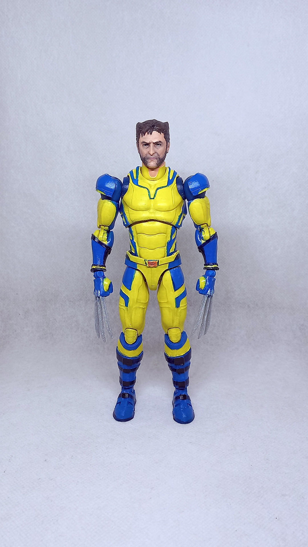 wolverine v02  articulated action figure  3D print model_3
