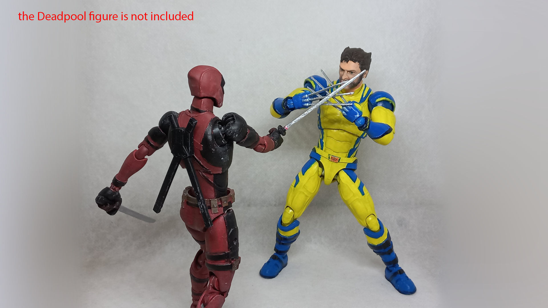 wolverine v02  articulated action figure  3D print model_25