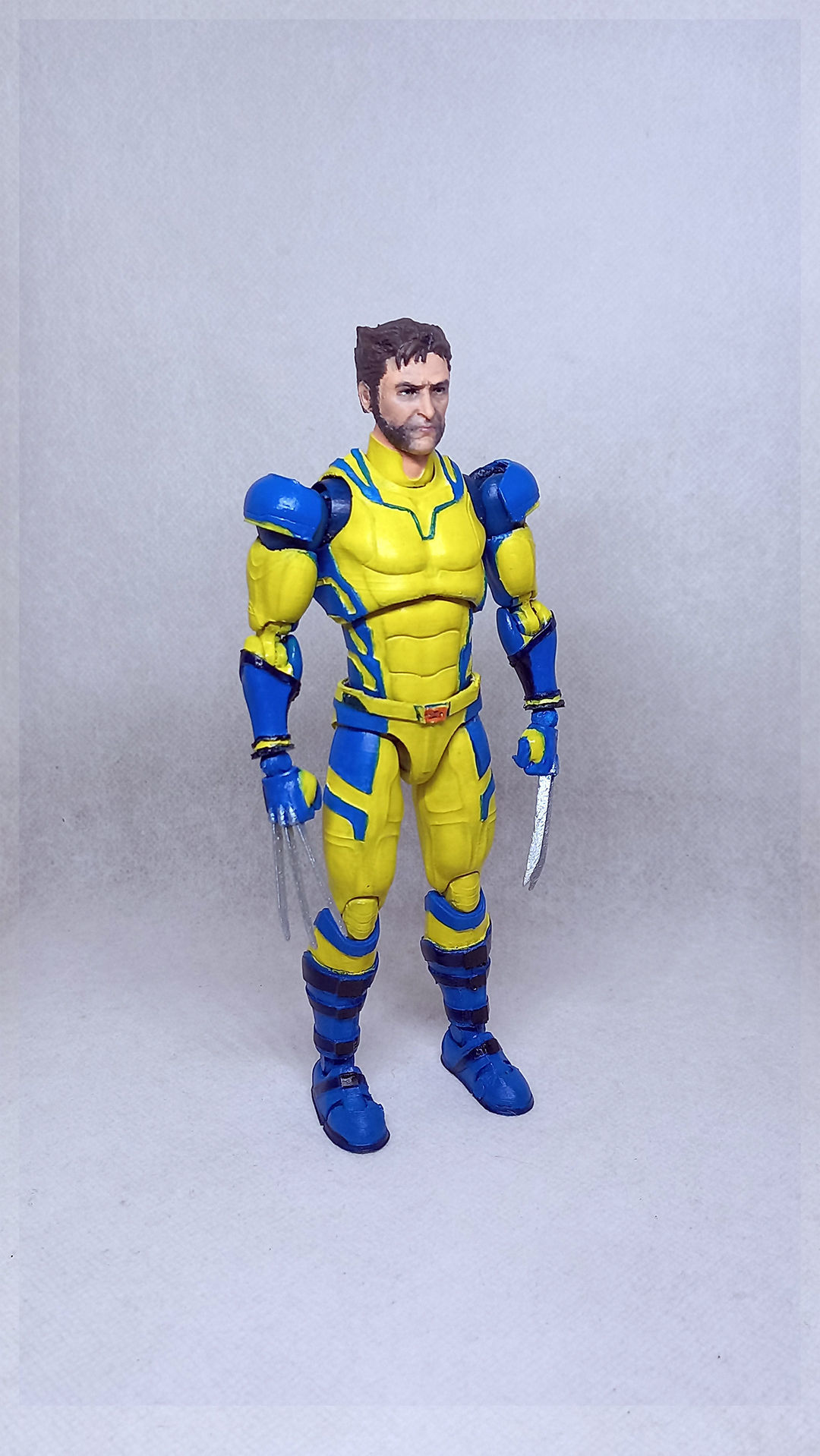 wolverine v02  articulated action figure  3D print model_19