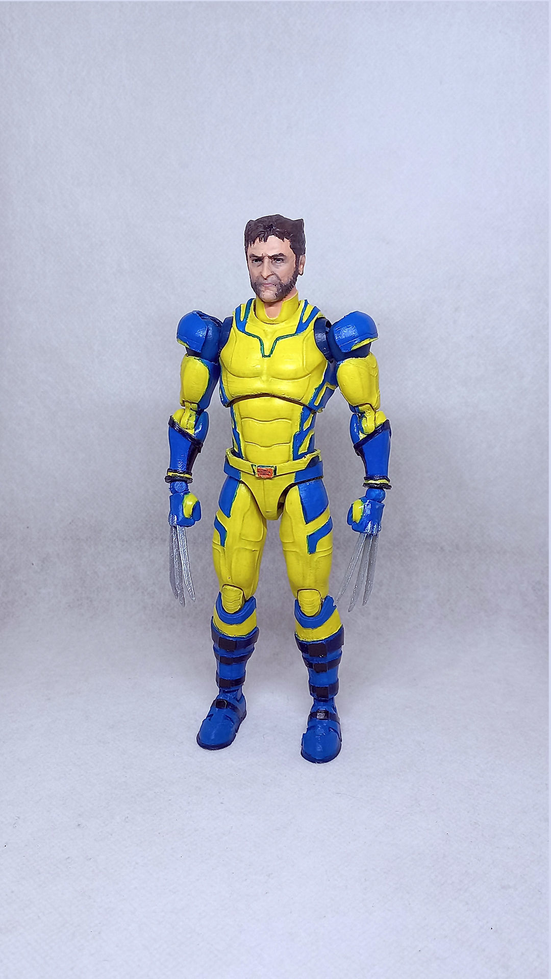 wolverine v02  articulated action figure  3D print model_4