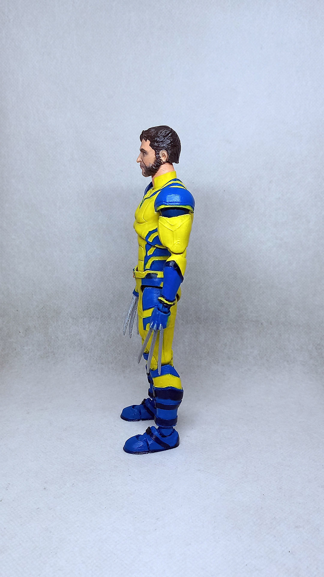 wolverine v02  articulated action figure  3D print model_7