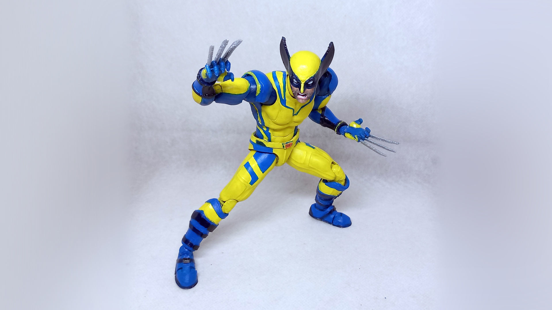 wolverine v02  articulated action figure  3D print model_49