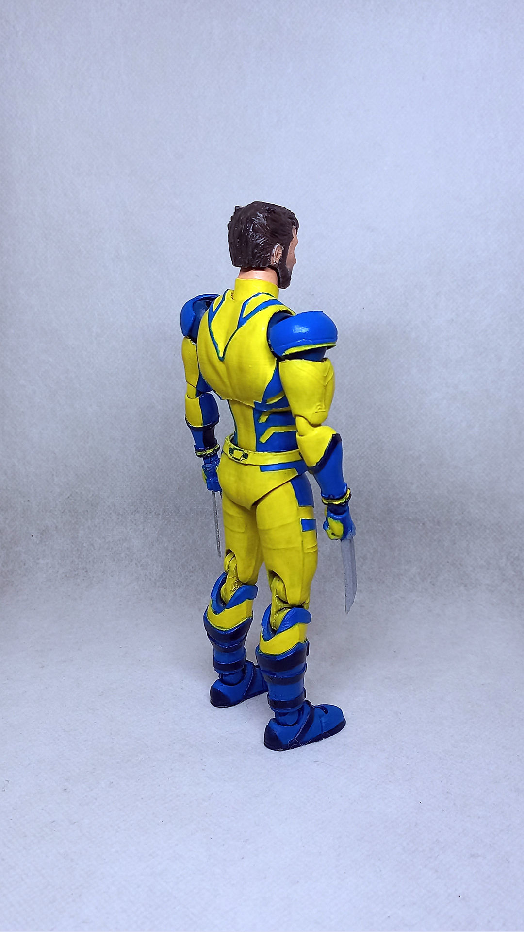 wolverine v02  articulated action figure  3D print model_14