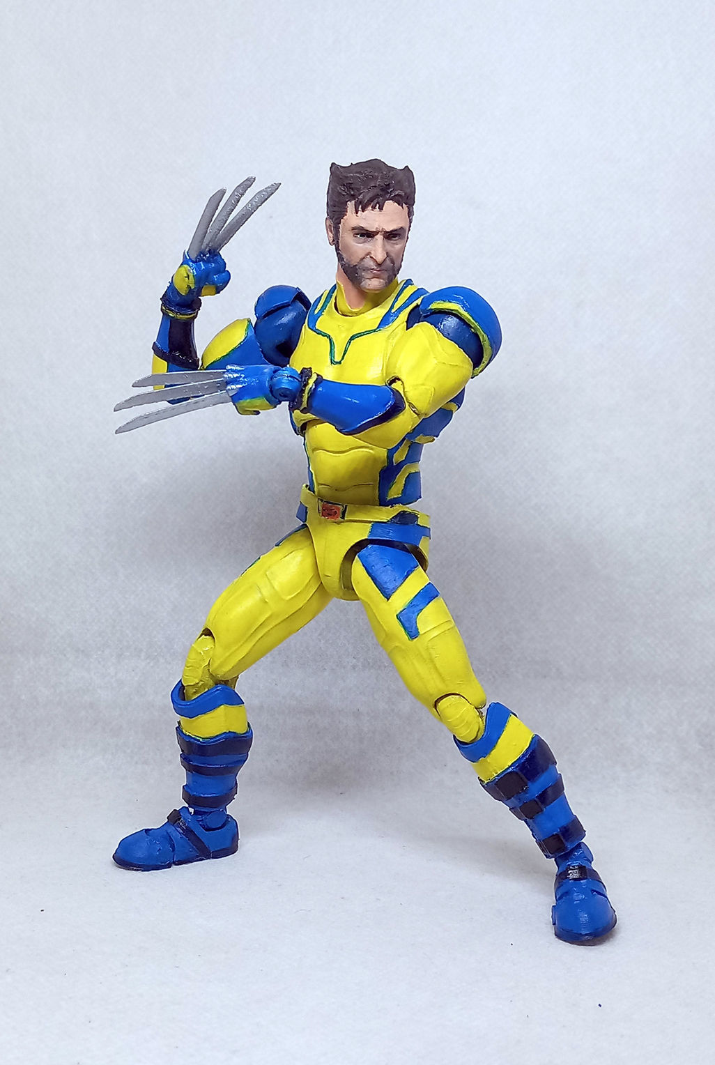 wolverine v02  articulated action figure  3D print model_22