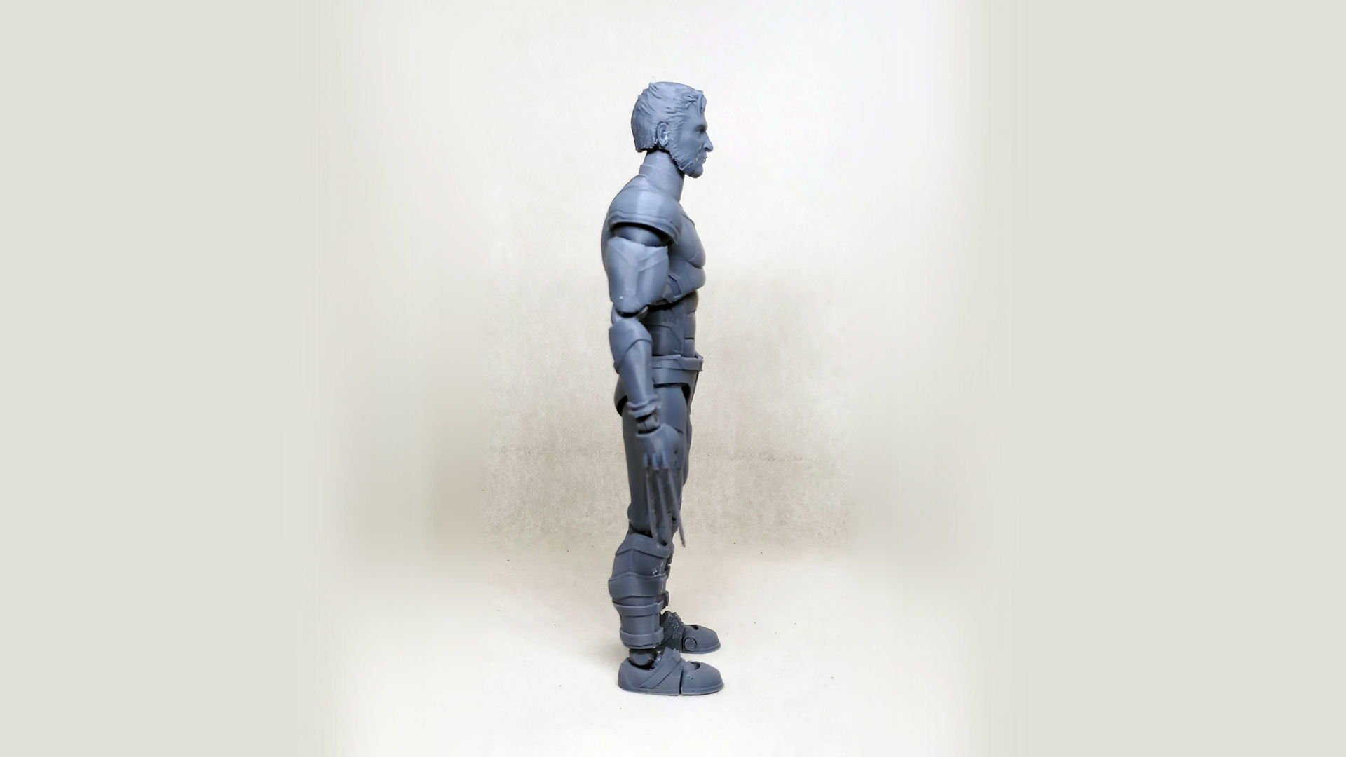 wolverine v02  articulated action figure  3D print model_33