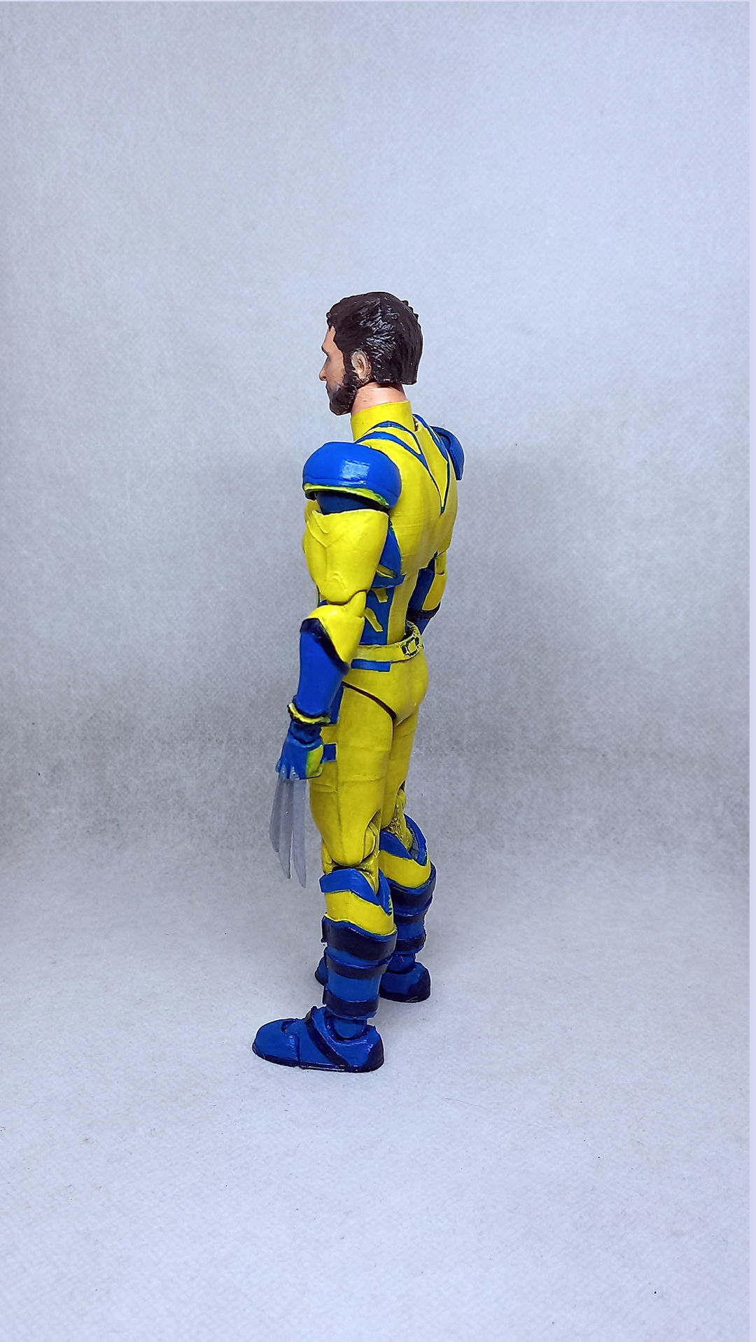 wolverine v02  articulated action figure  3D print model_8