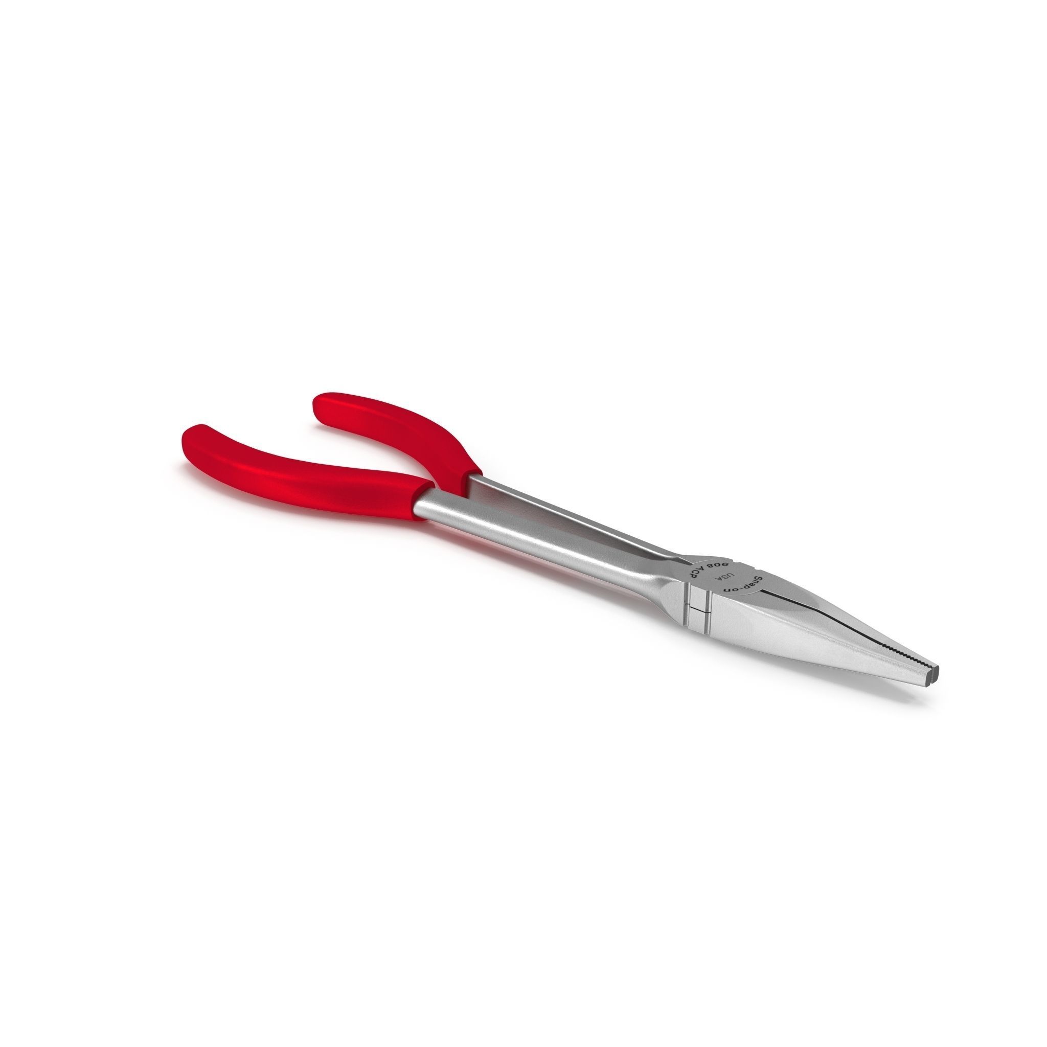 SO Mini Needle Nose Pliers 908ACP Low-poly 3D model_1