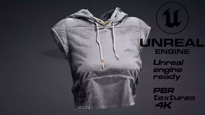hooded top PBR 4k