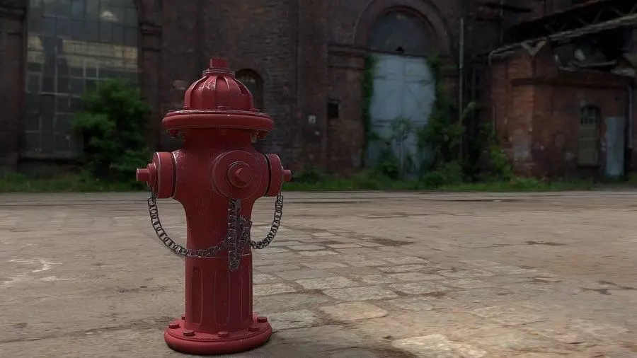 Fire Hydrant 3D Model 3D model_0