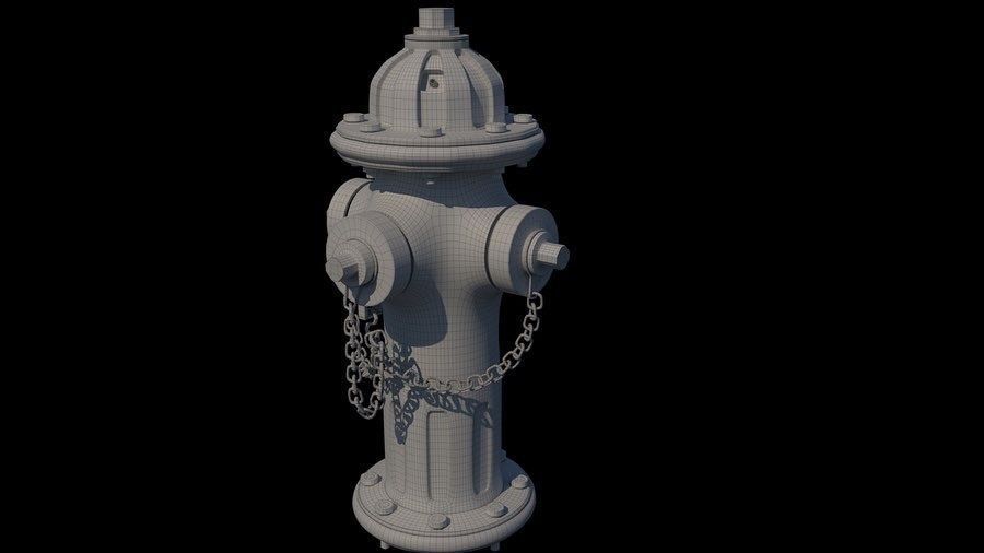 Fire Hydrant 3D Model 3D model_1