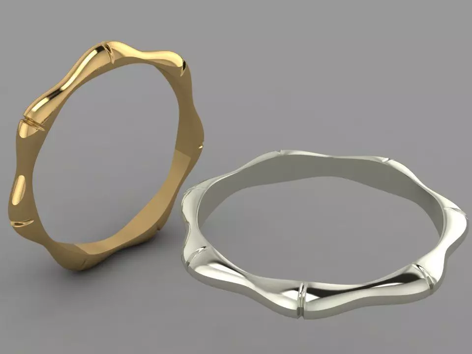 BAMBOO ring Free 3D print model
