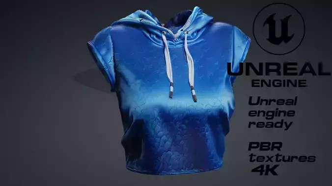 hooded top PBR 4k