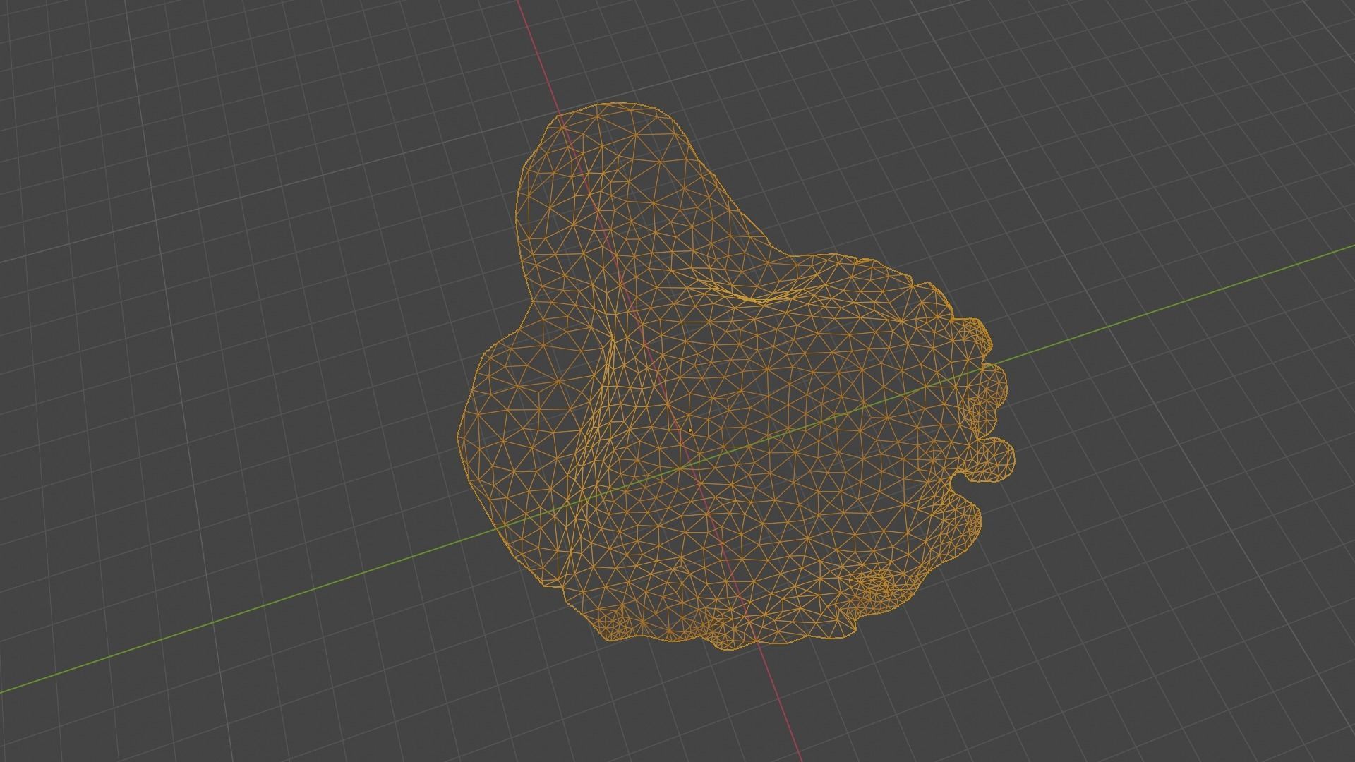 High Quality Crater Crystal Environment High and Low Poly Low-poly 3D model_14