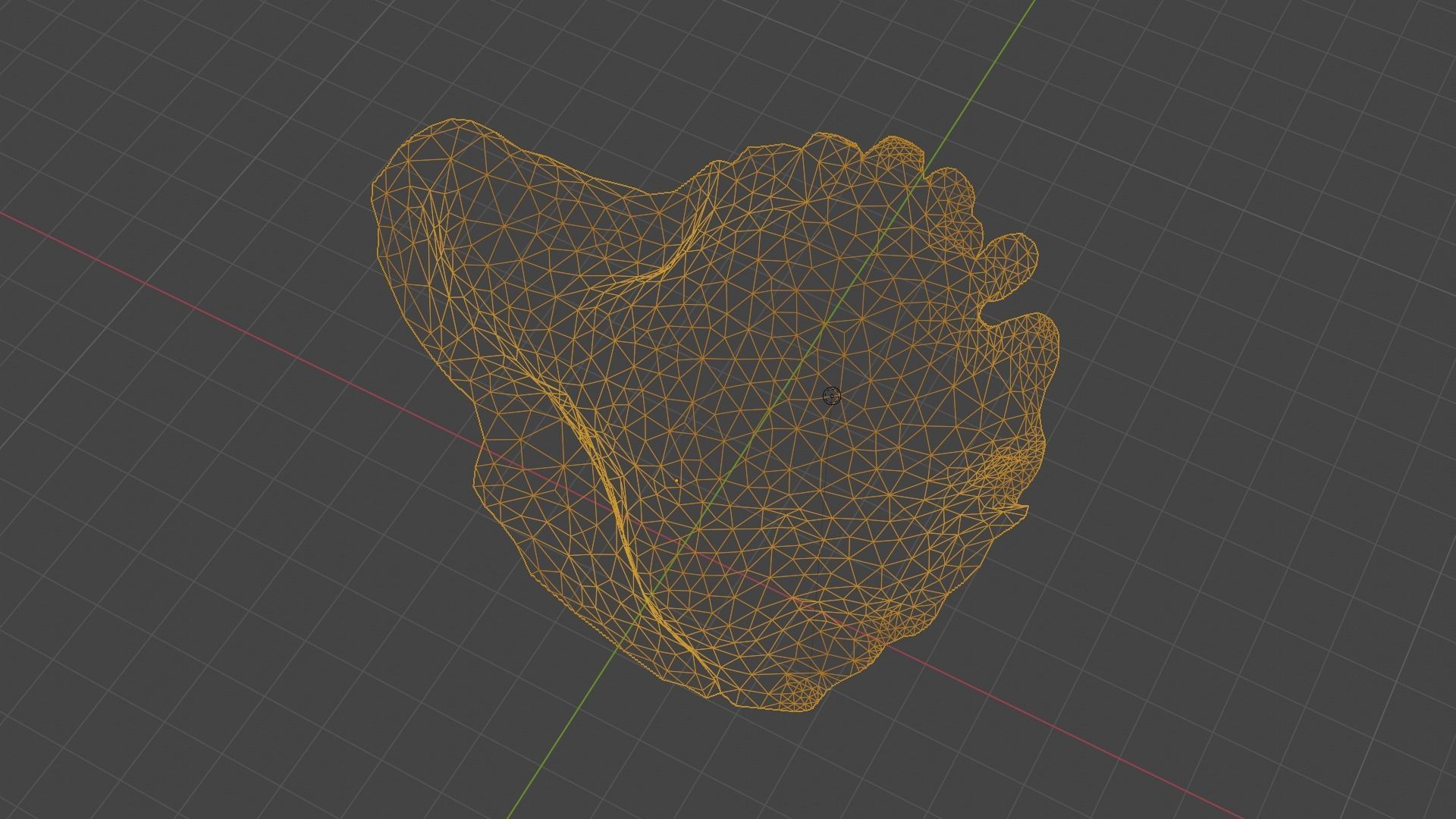 High Quality Crater Crystal Environment High and Low Poly Low-poly 3D model_42