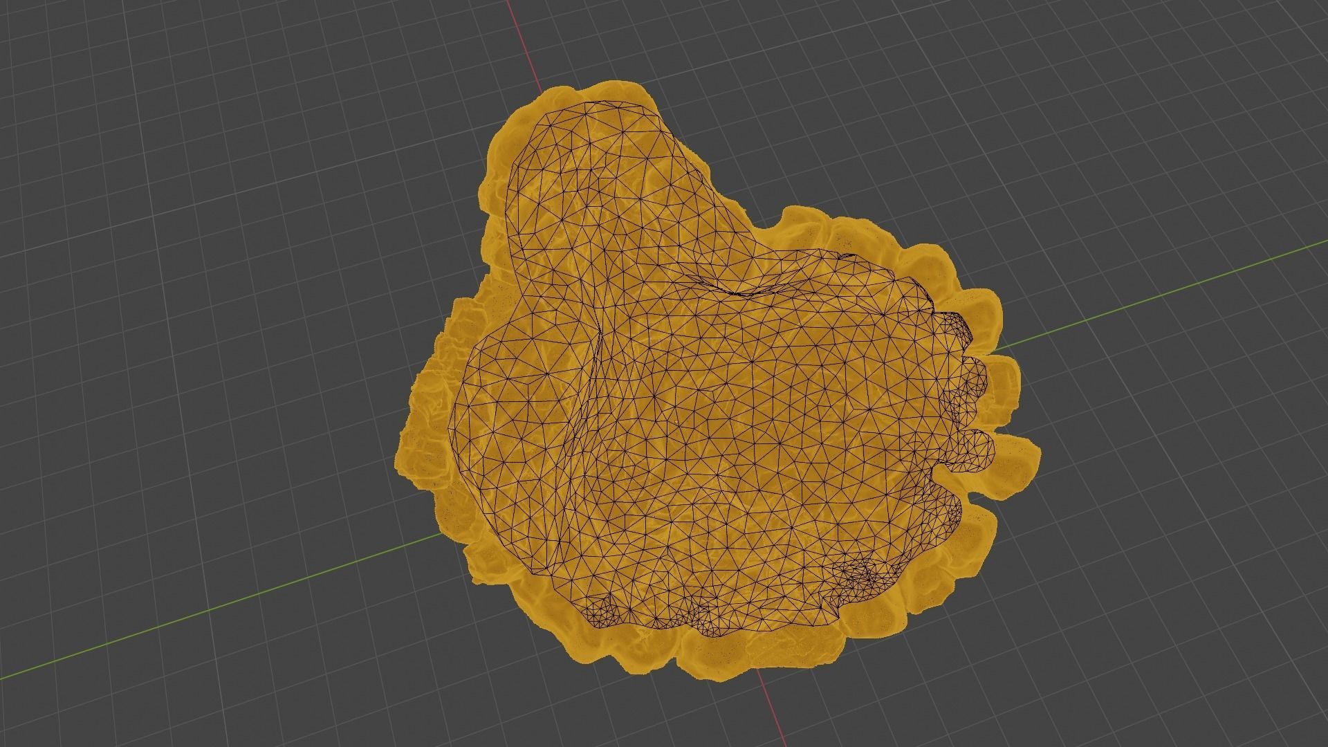 High Quality Crater Crystal Environment High and Low Poly Low-poly 3D model_58