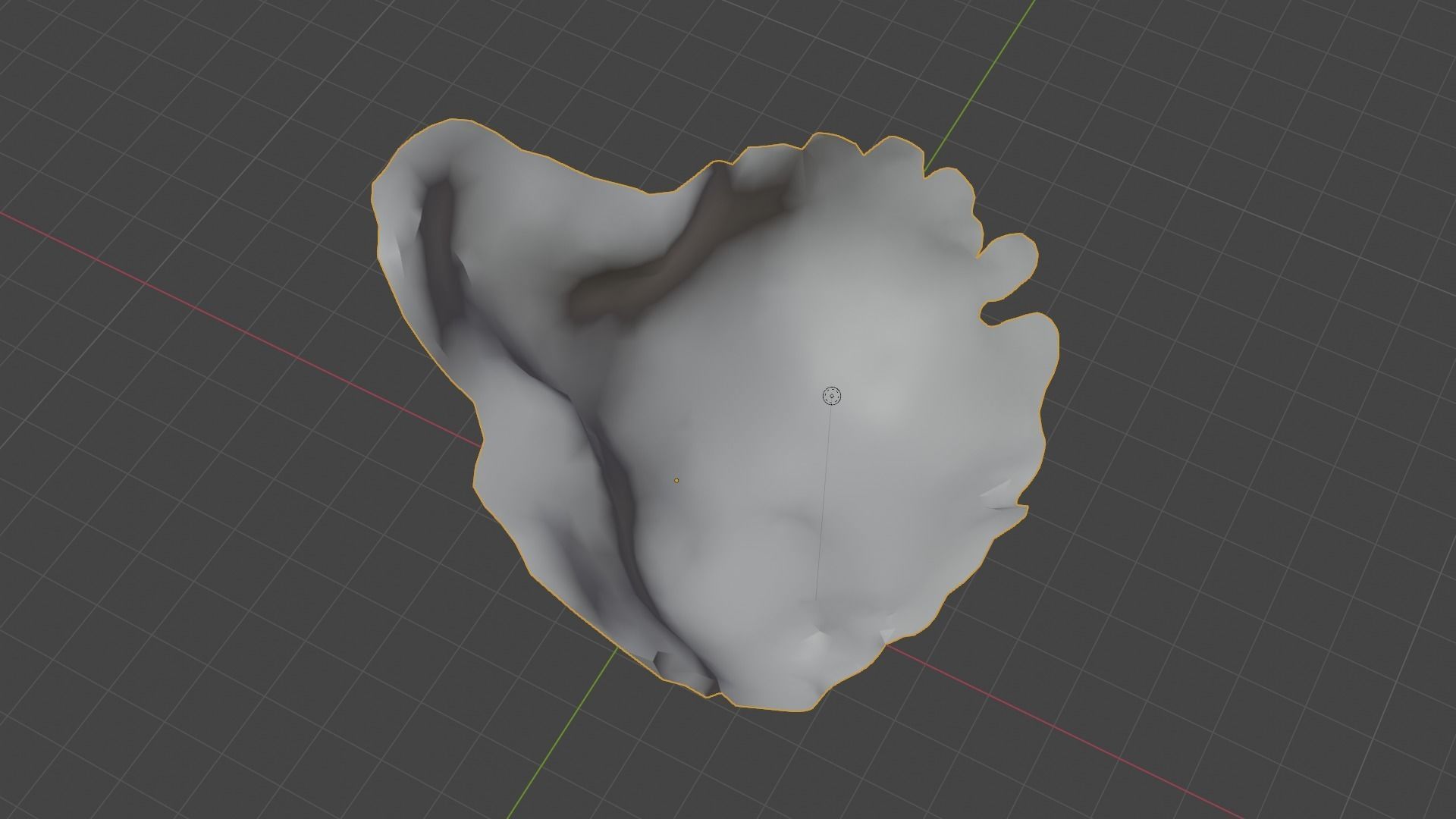 High Quality Crater Crystal Environment High and Low Poly Low-poly 3D model_41