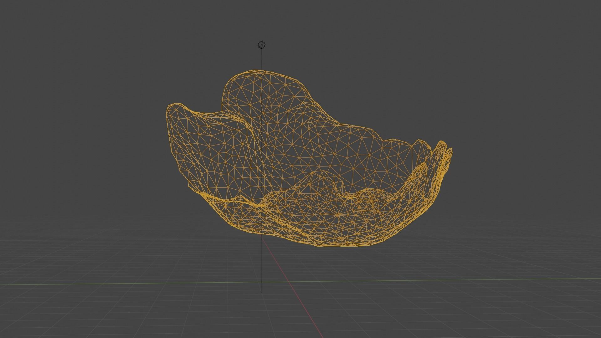 High Quality Crater Crystal Environment High and Low Poly Low-poly 3D model_45