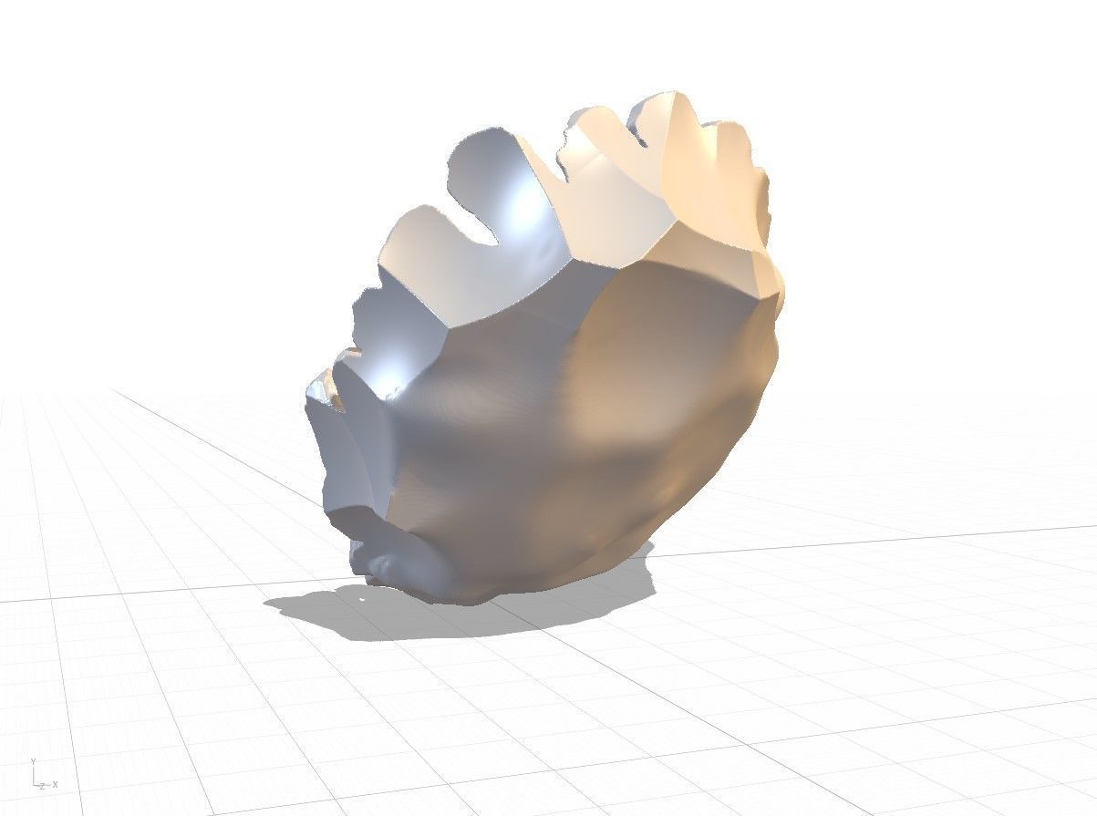 High Quality Crater Crystal Environment High and Low Poly Low-poly 3D model_33