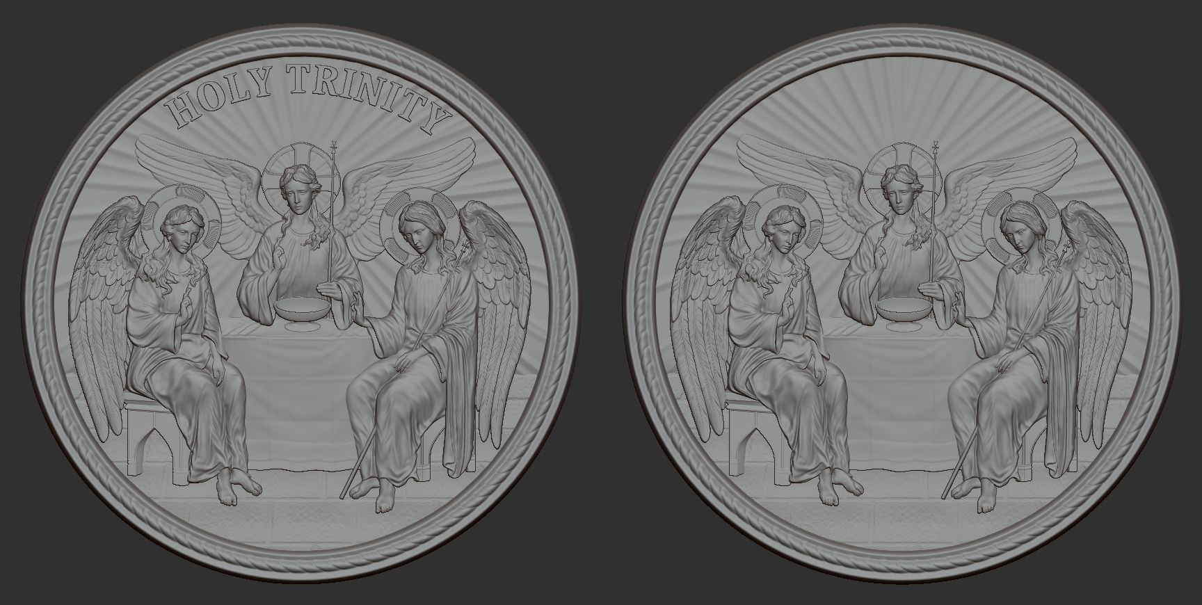 Holy Trinity 3D print model_3