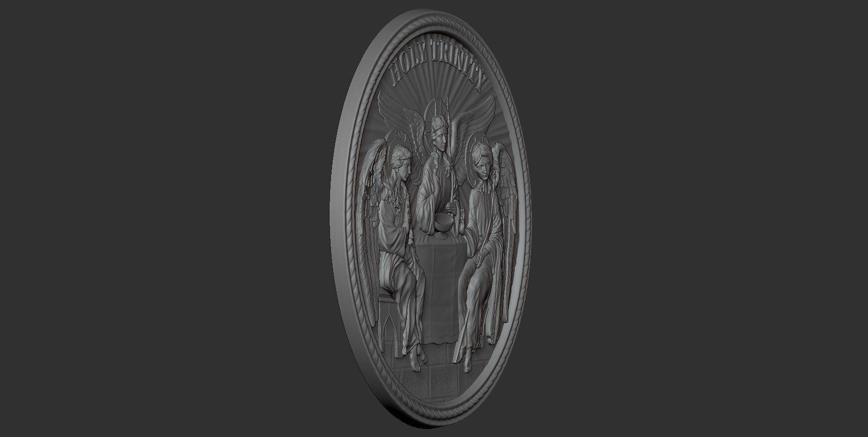 Holy Trinity 3D print model_7