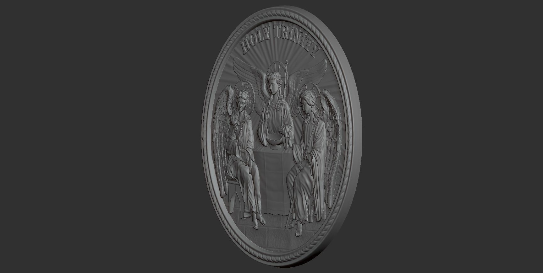 Holy Trinity 3D print model_15