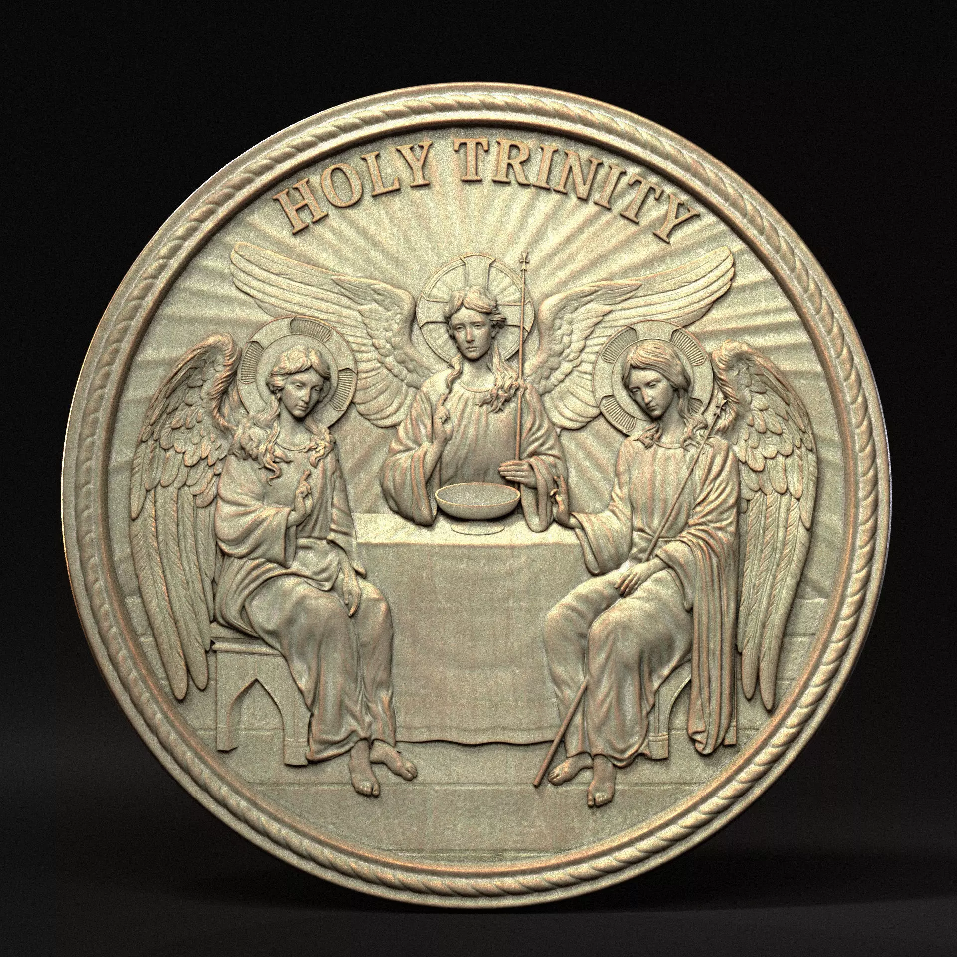 Holy Trinity 3D print model_0