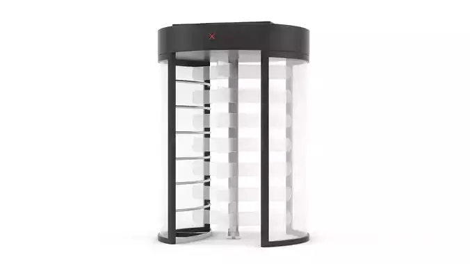 Turnstile Gate 3D model