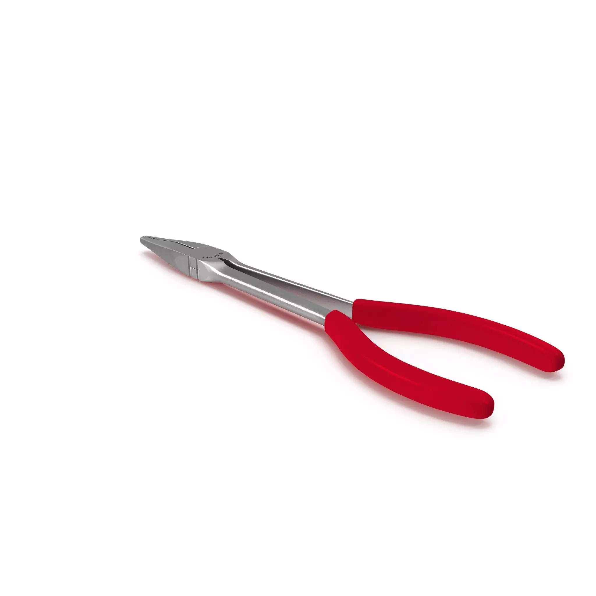 Mini Needle Nose Pliers 908ACP Low-poly 3D model_0