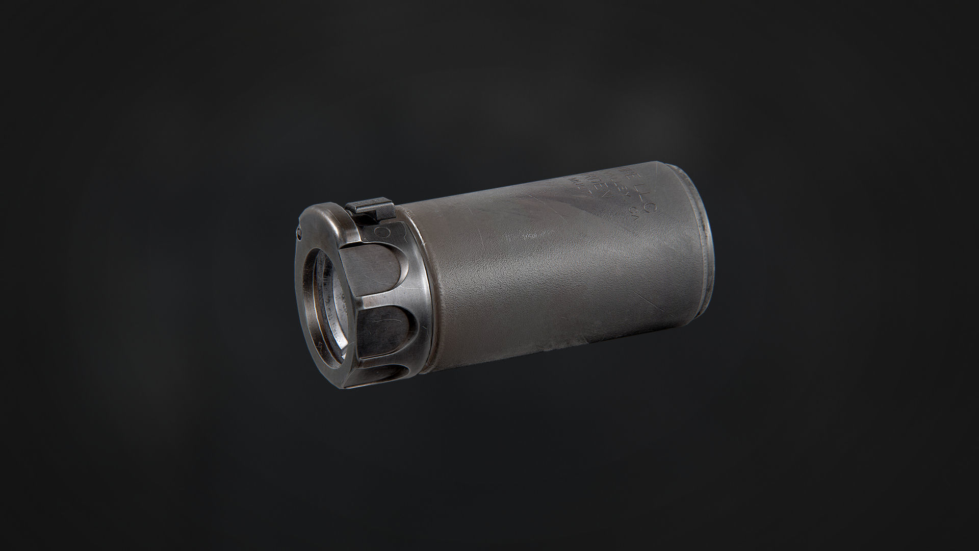 Surefire WARDEN Low-poly 3D model_3