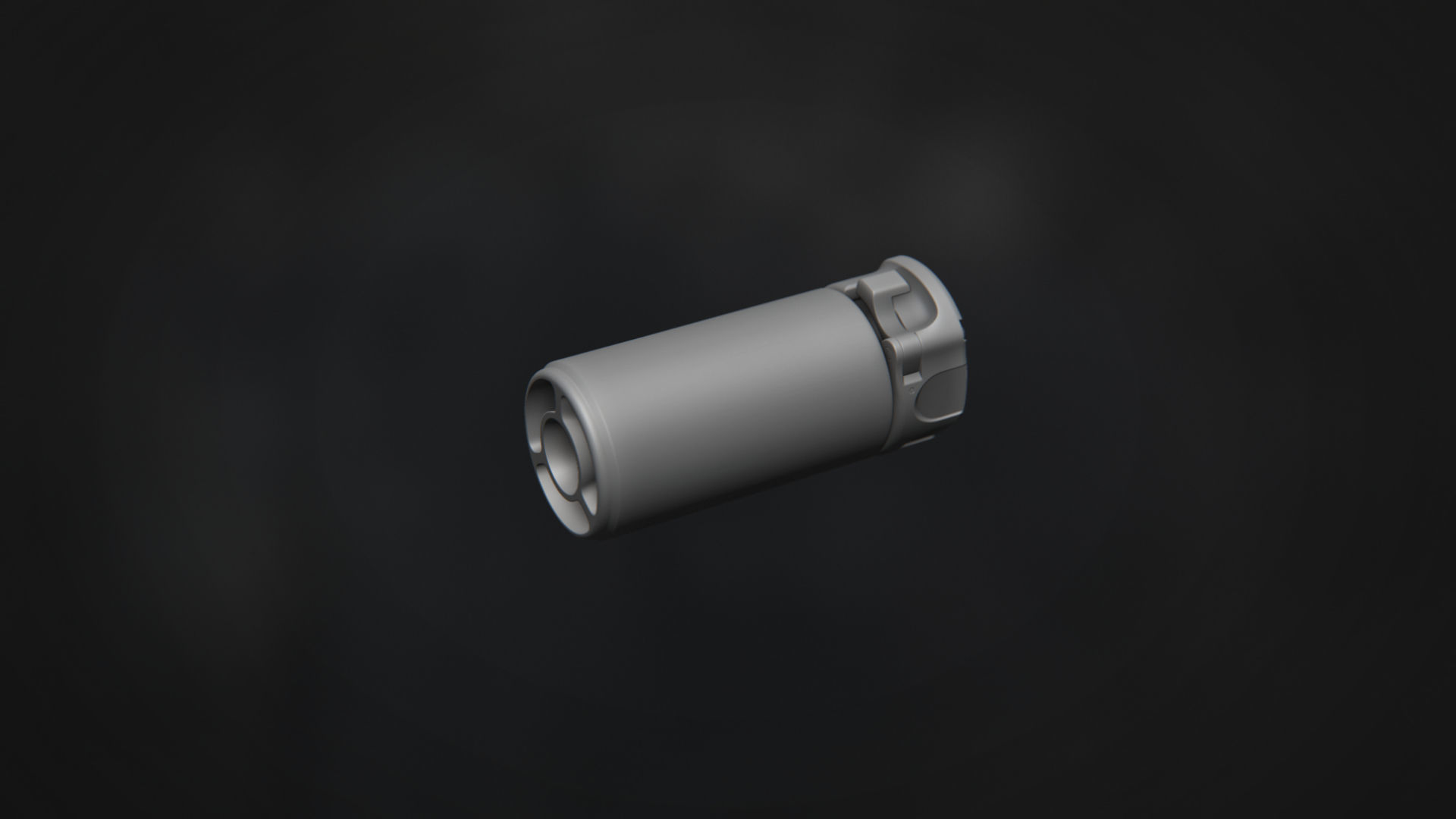 Surefire WARDEN Low-poly 3D model_12