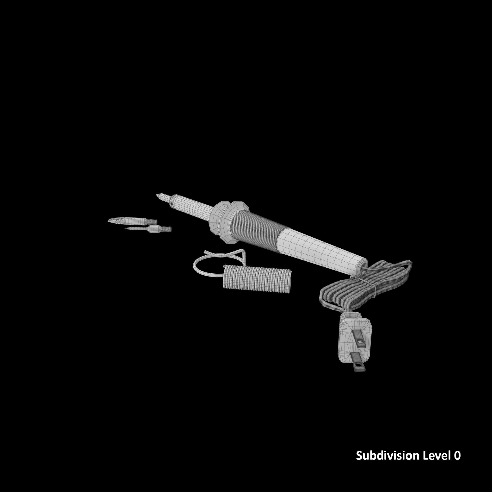 SO Kit Soldering Industrial Low-poly 3D model_10