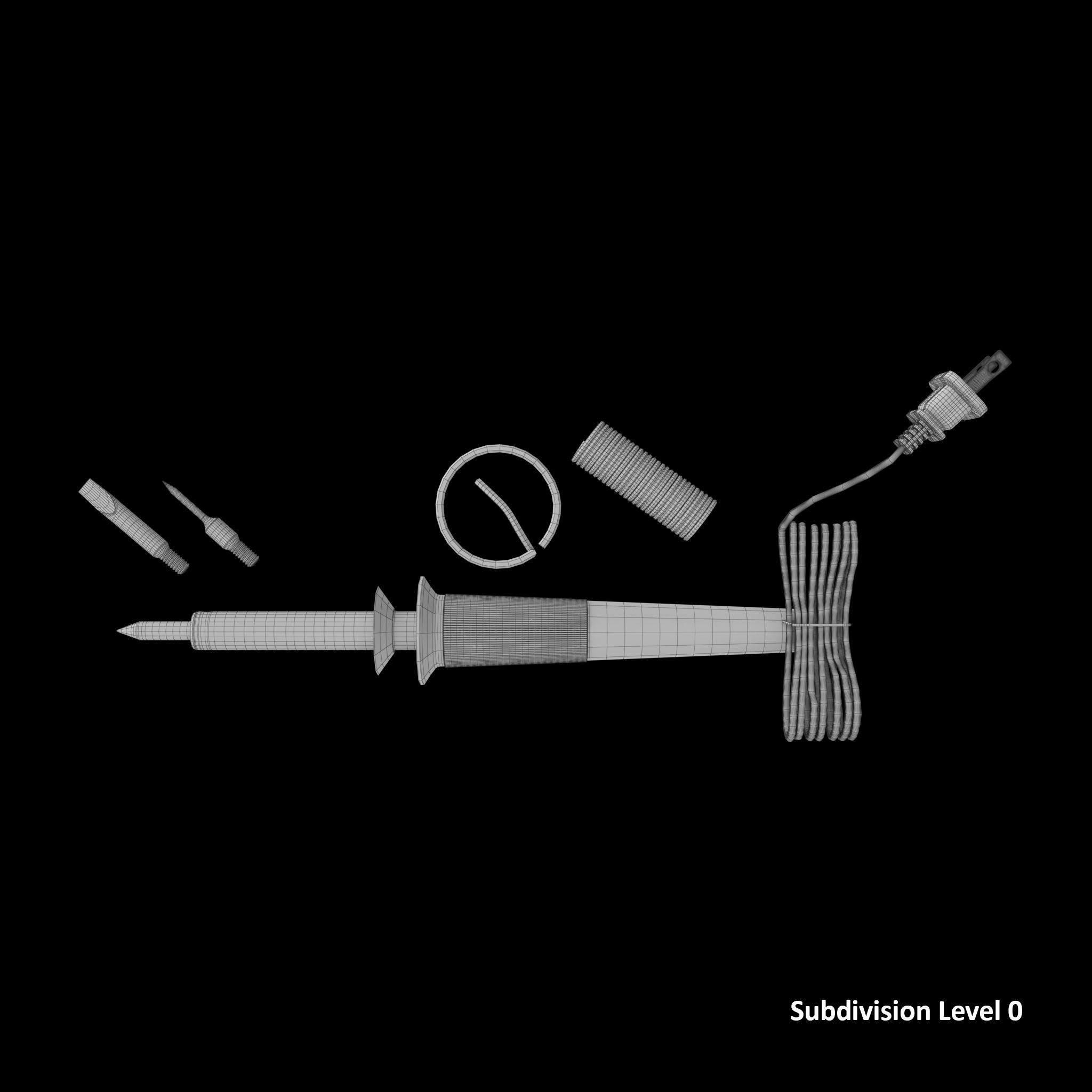 SO Kit Soldering Industrial Low-poly 3D model_22