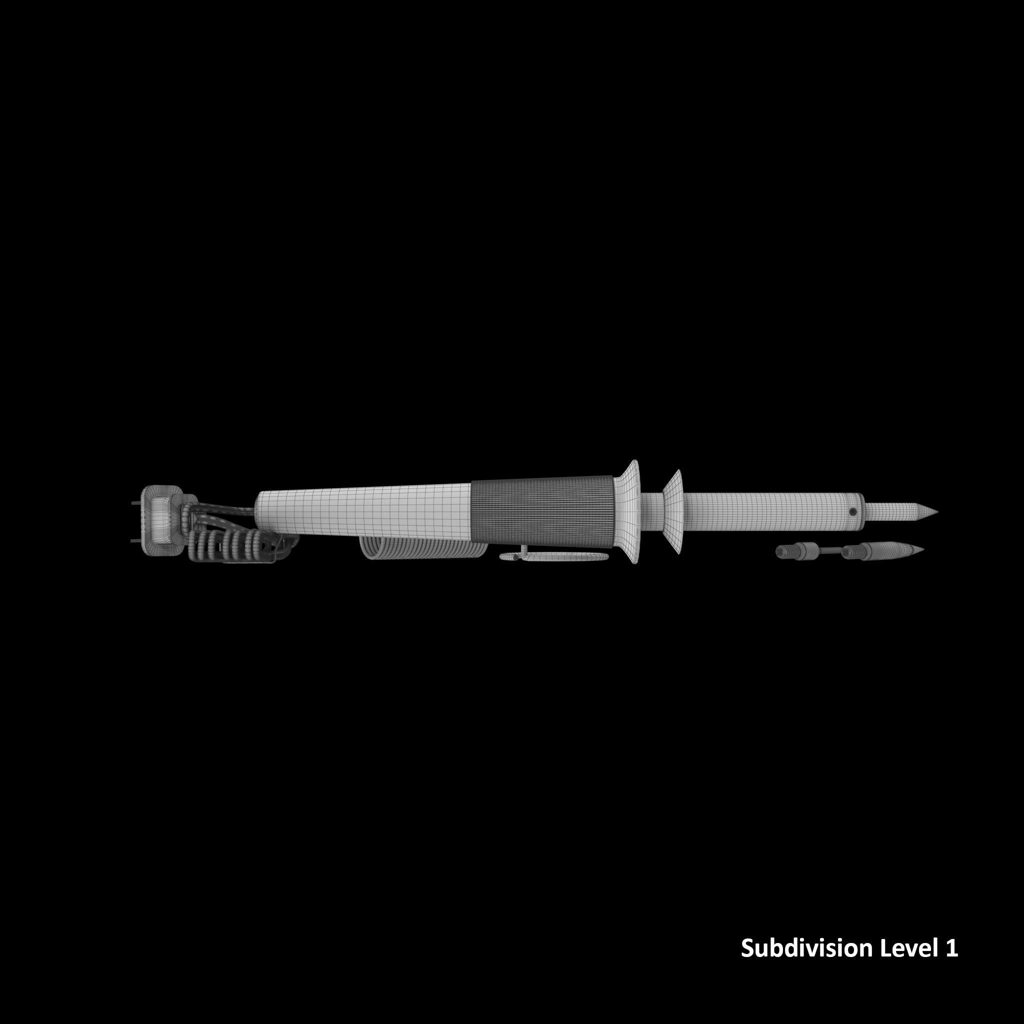 SO Kit Soldering Industrial Low-poly 3D model_19