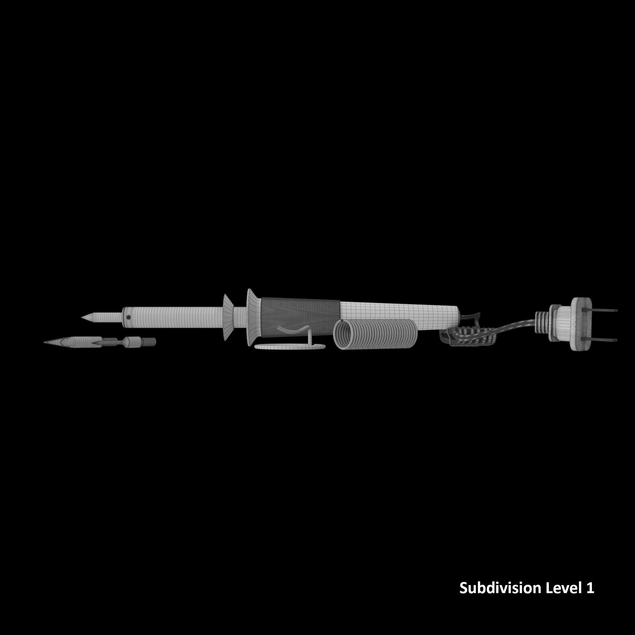 SO Kit Soldering Industrial Low-poly 3D model_15