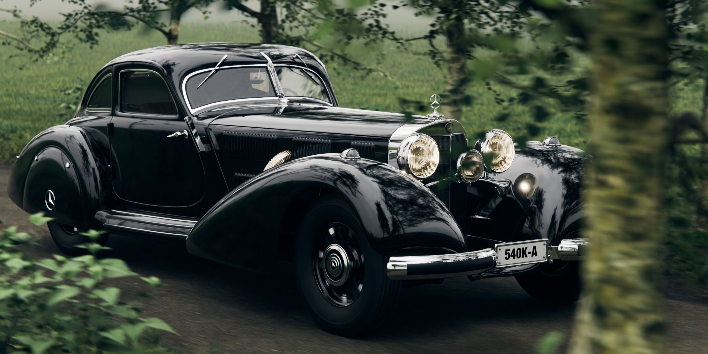 Mercedes 540k Autobahnkurier 3D model_17