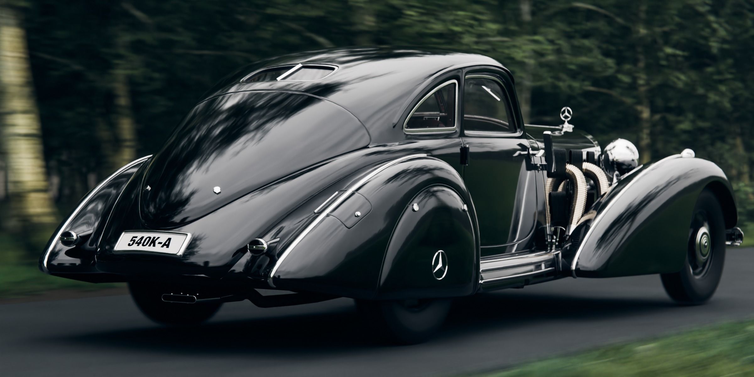 Mercedes 540k Autobahnkurier 3D model_9