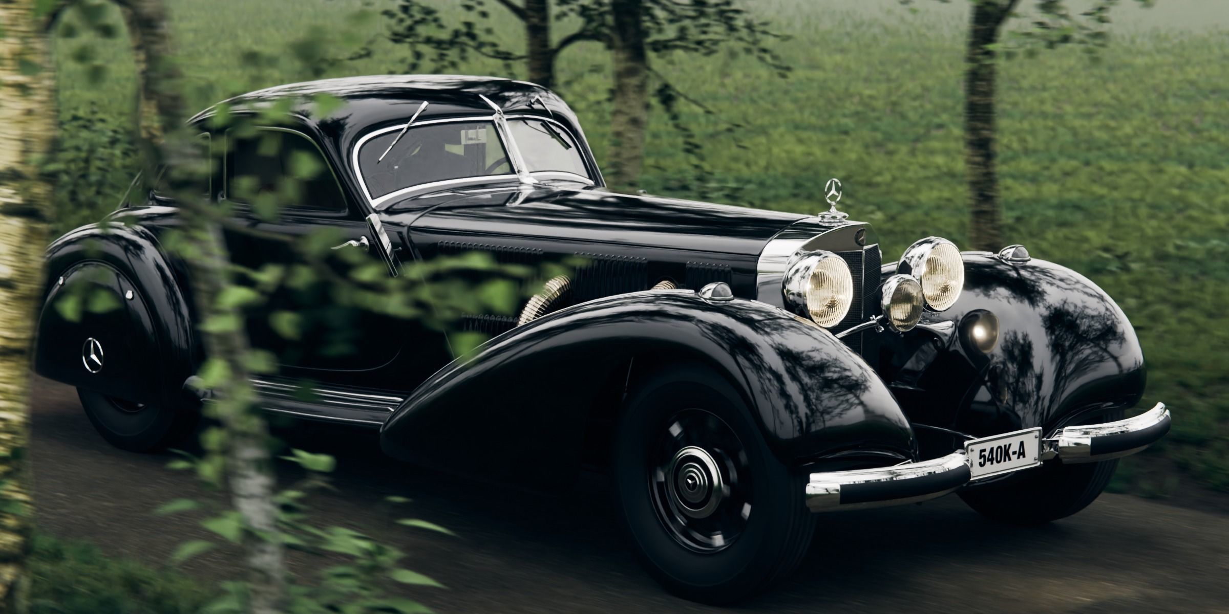 Mercedes 540k Autobahnkurier 3D model_14