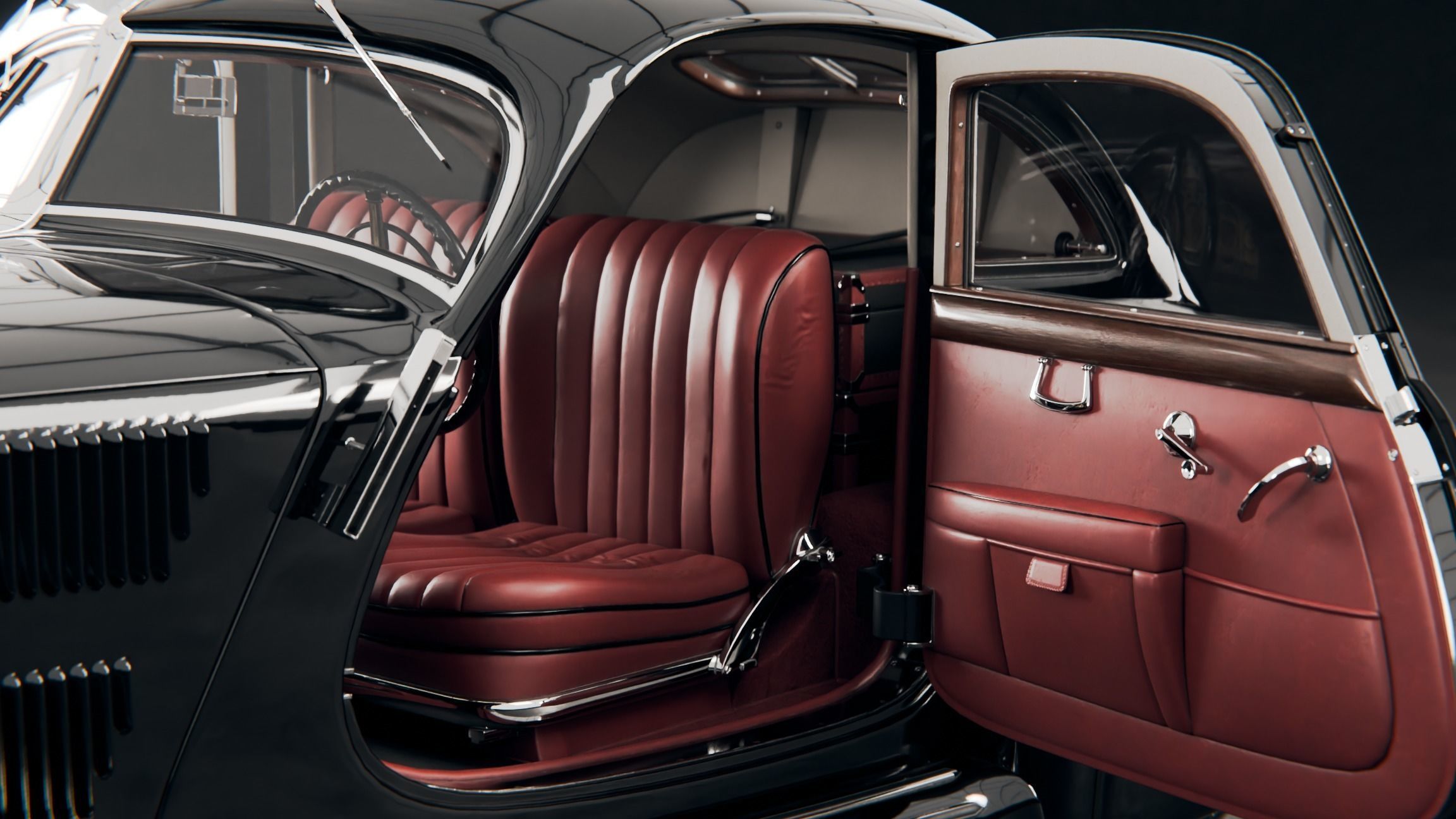 Mercedes 540k Autobahnkurier 3D model_3