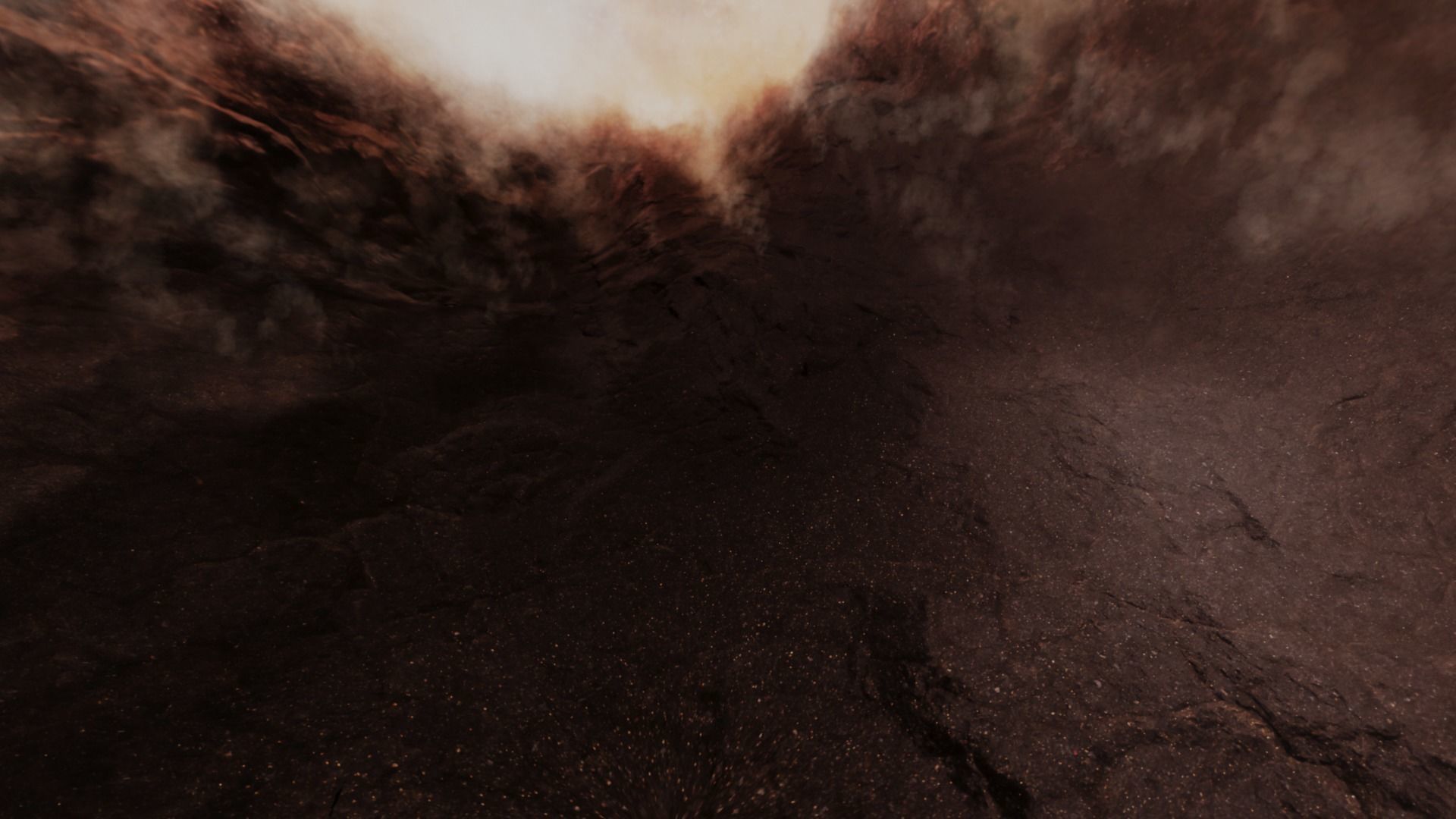 360 starfield crater environment sky Low-poly 3D model_5