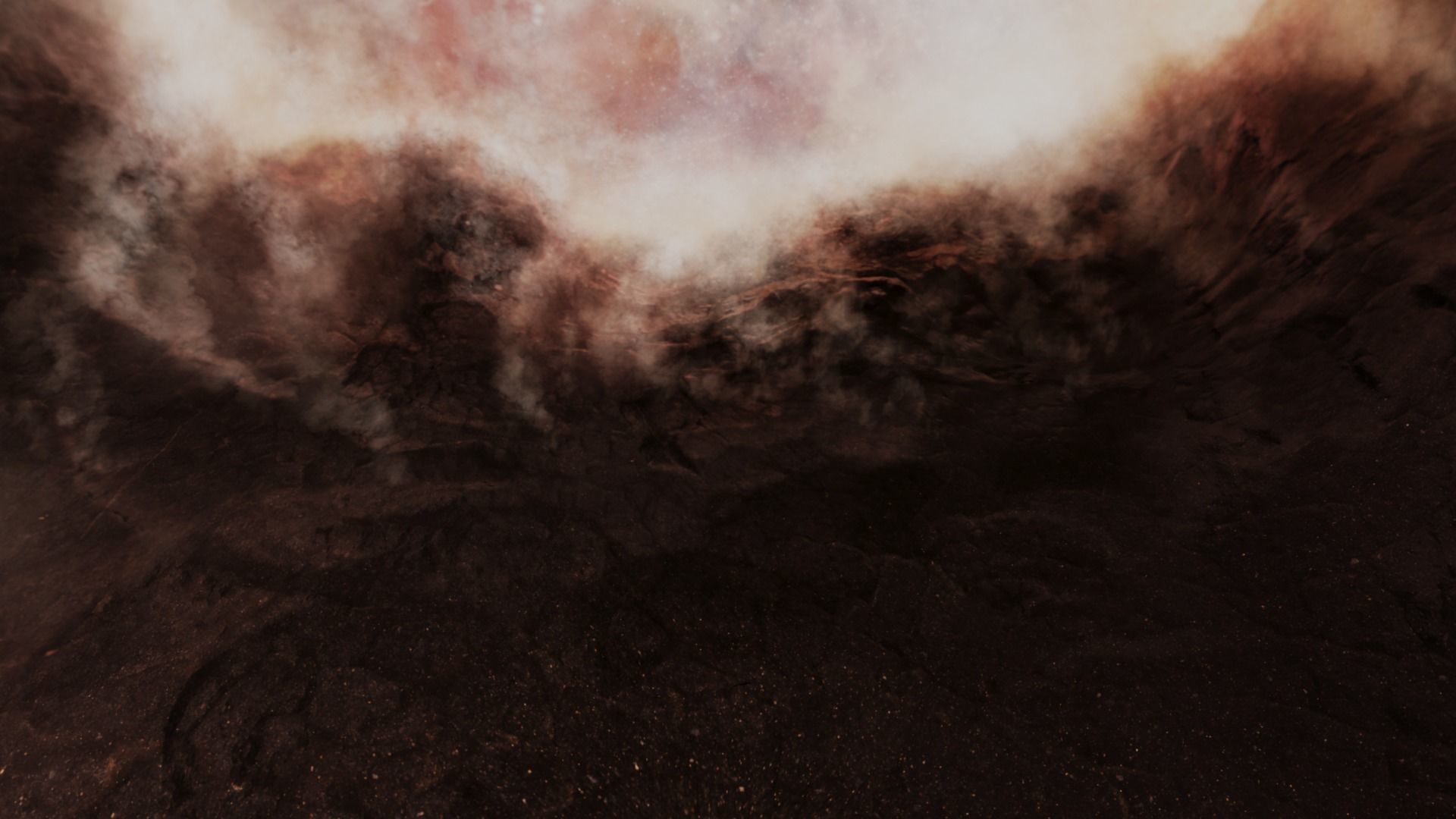 360 starfield crater environment sky Low-poly 3D model_8