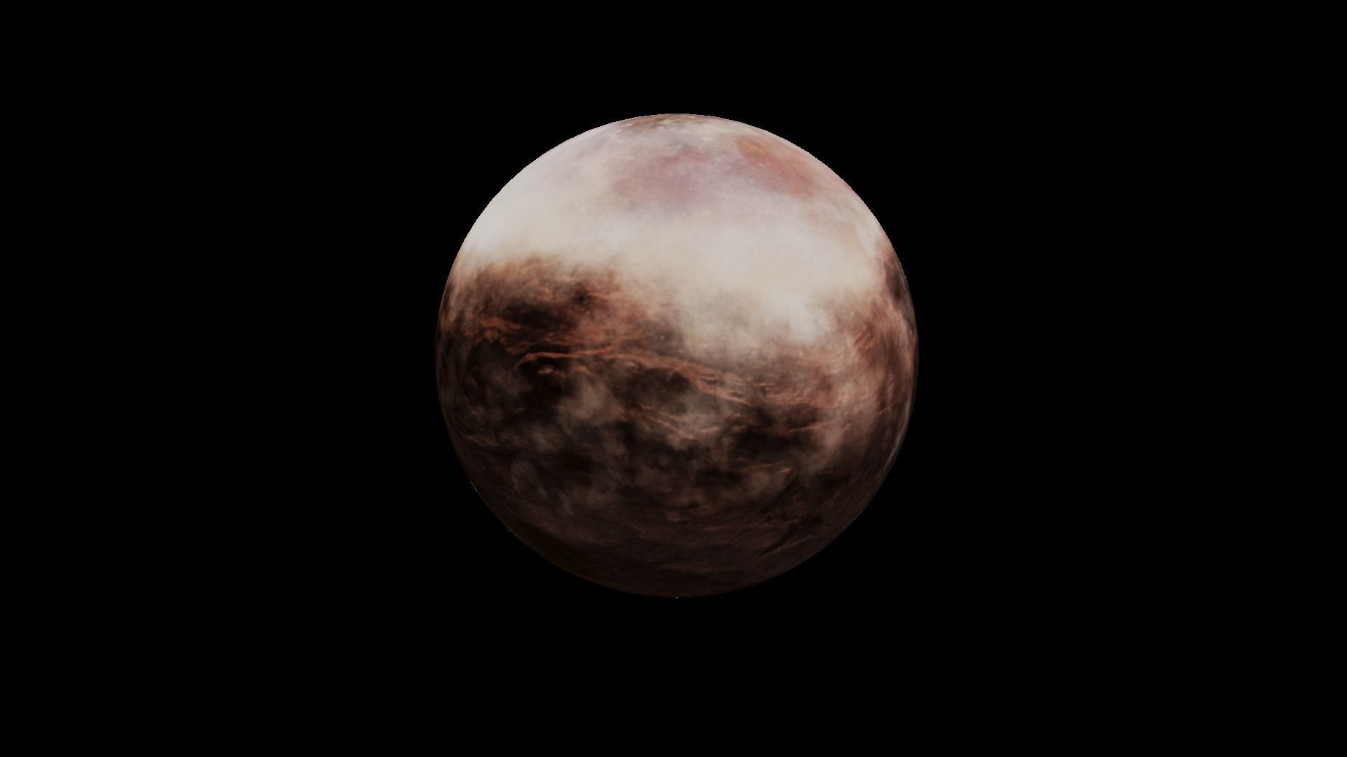 360 starfield crater environment sky Low-poly 3D model_15